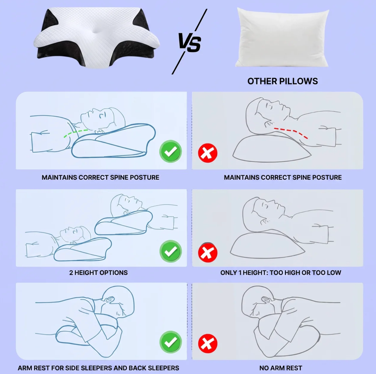 Lumora Releif Pillow
